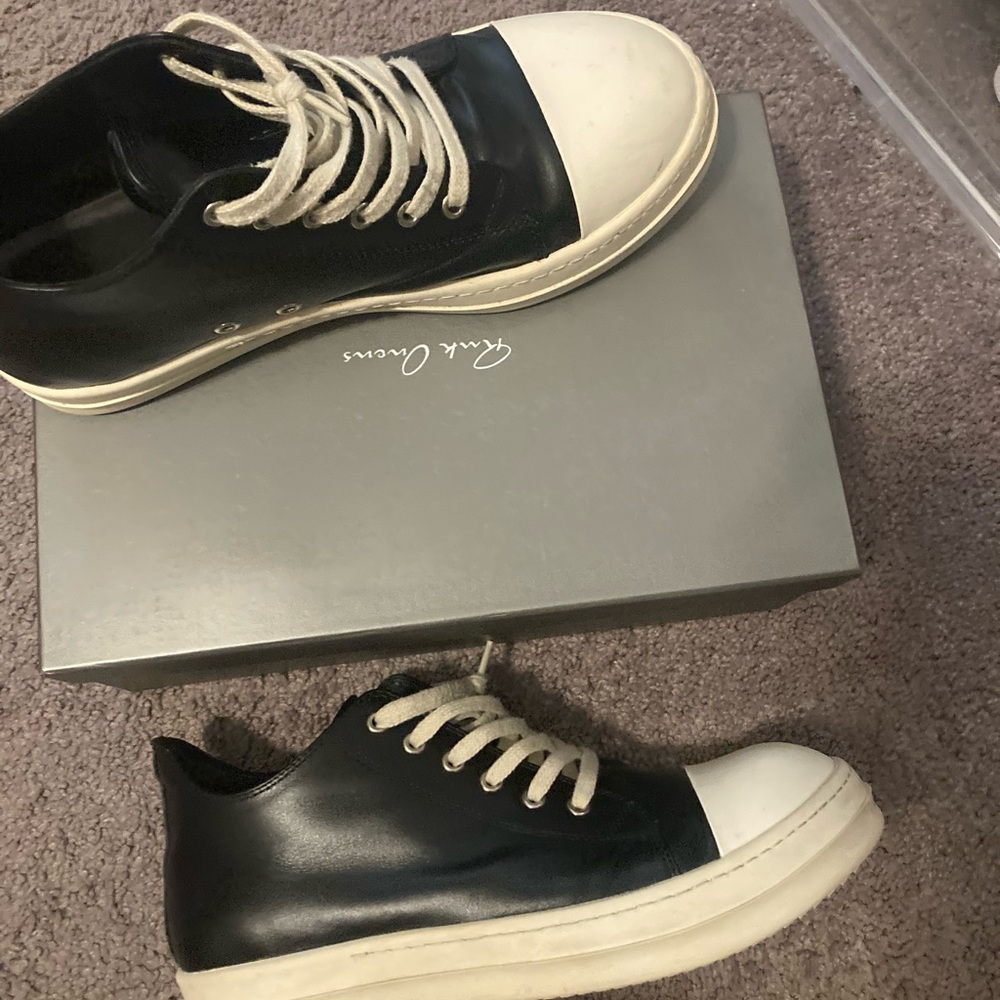 Low top RICK OWEN - Picture 2 of 2